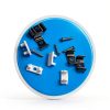 SXYYDSG U-Shape Clips Wall Mount Stainless Steel Set of 48-6