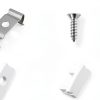 SXYYDSG U-Shape Clips Wall Mount Stainless Steel Set of 48-2