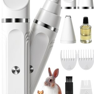 Lyrzzey Small Pet Grooming Kit Clipper Nail Grinder-0