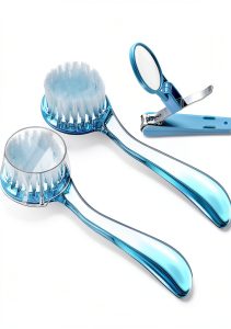Mudder Hedgehog Grooming Kit Soft Brush Nail Clipper-0