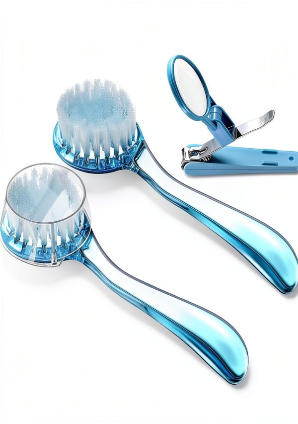 Mudder Hedgehog Grooming Kit Soft Brush Nail Clipper-0