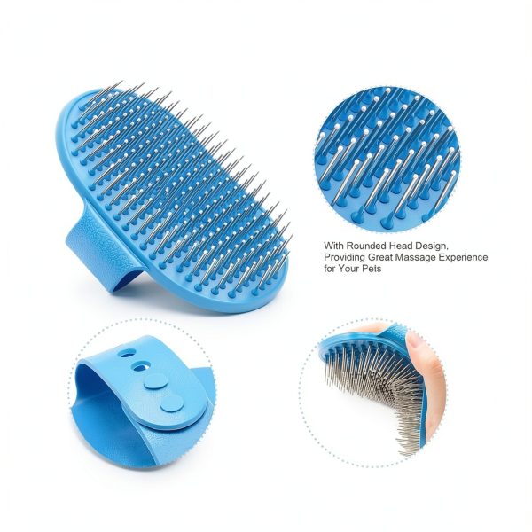KALAMANDA 6-in-1 Rabbit Grooming Kit Nail Clipper Brush-2