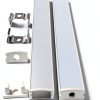 SXYYDSG U-Shape Clips Wall Mount Stainless Steel Set of 48-4
