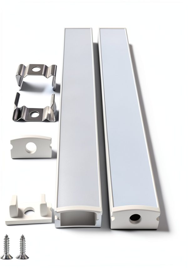 SXYYDSG U-Shape Clips Wall Mount Stainless Steel Set of 48-4