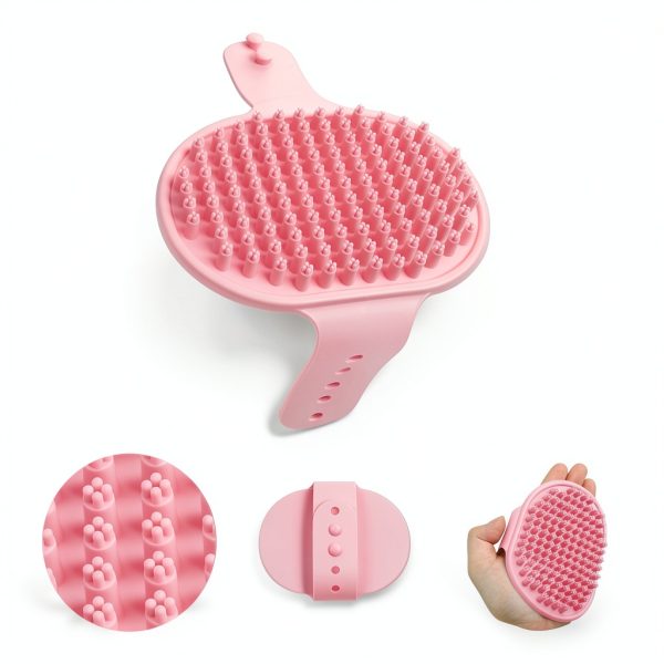 Crafterlife Pet Grooming Kit Slicker Brush Nail Clipper Comb-5