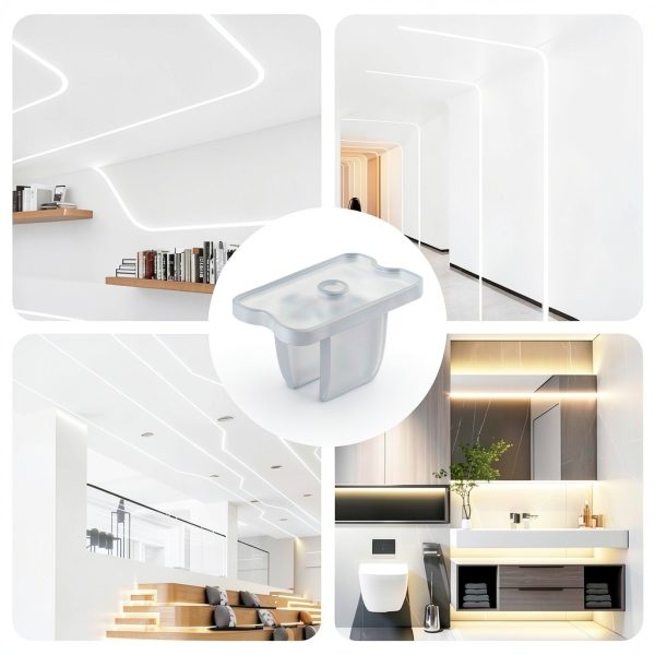 Pretwad LED Strip Mounting Clips Waterproof Neon Light-5