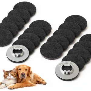 Feekoon Dremel Compatible Pet Nail Grooming Discs Safe-0