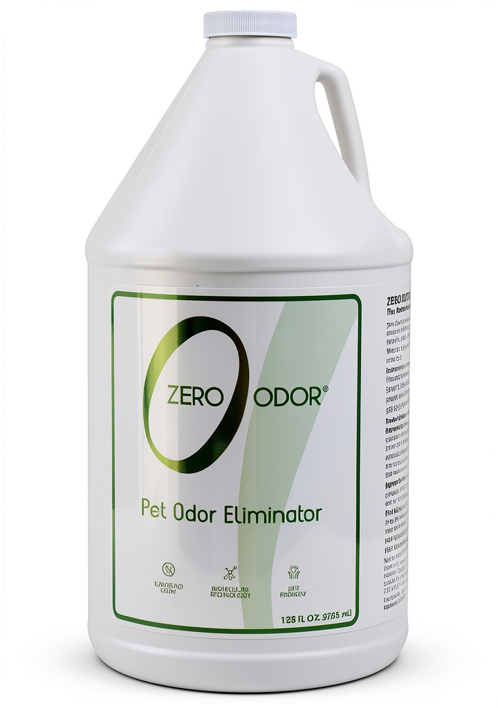Installing Zero Odor Pet Odor Eliminator Safe Non Toxic Formula on a wooden floor