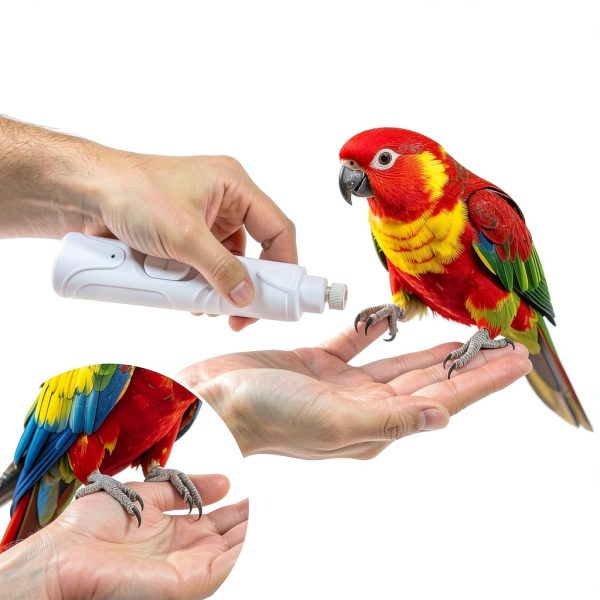 Anicuta Bird Nail Grinder Quiet Dual Speed Pet Grooming Tool-6