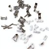 SXYYDSG U-Shape Clips Wall Mount Stainless Steel Set of 48-3