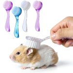 TTMIMIK Small Animal Brush Portable Grooming Tool Hamster-0