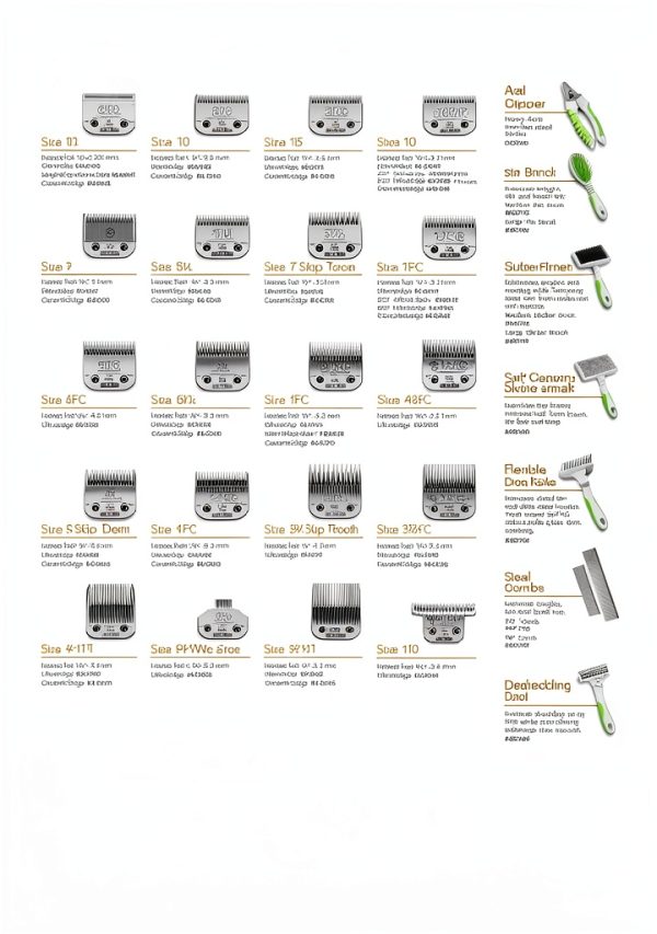 Andis Replacement Blade Carbon Steel Pet Grooming Clipper-1