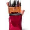 BESTBOMG Pet Grooming Guide Combs Stainless Steel Set-4