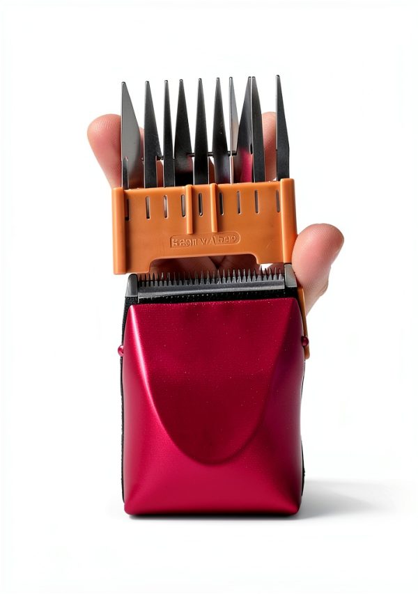 BESTBOMG Pet Grooming Guide Combs Stainless Steel Set-4