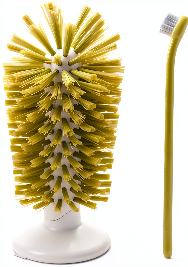 XINGLE turtle brushes with nylon bristles and suction cups in use