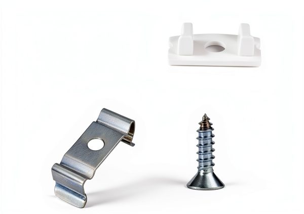 SXYYDSG U-Shape Clips Wall Mount Stainless Steel Set of 48-1