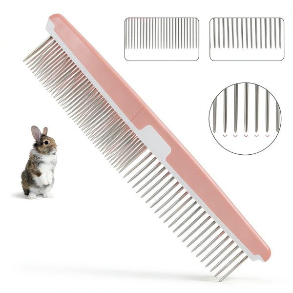 Crafterlife Pet Grooming Kit Slicker Brush Nail Clipper Comb-4