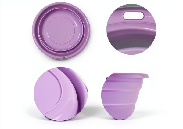 JSLZF Hedgehog Bath Kit Foldable Tub Grooming Supplies-2