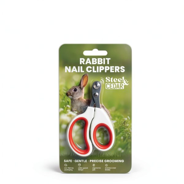 Steel Cedar Small Pet Nail Clippers Stainless Steel Grip-1