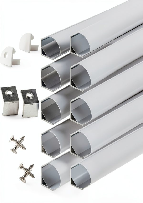 StarlandLed V‑Shape LED Channel 2m Warm White-0