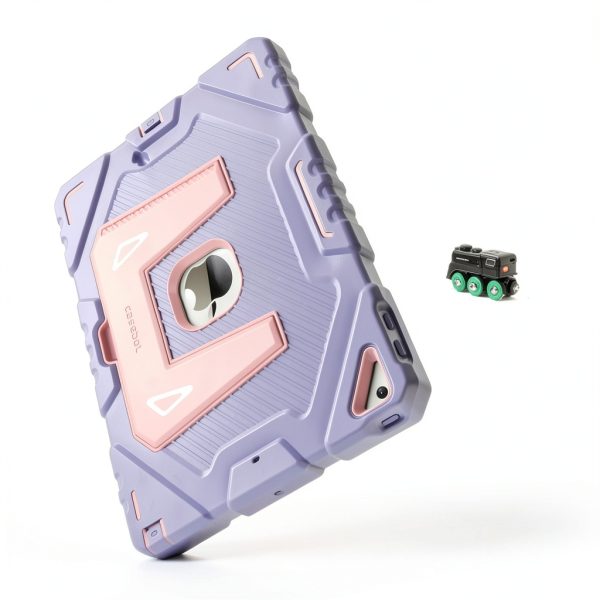 FINTIE Rugged iPad 10.2" Case for 7th-9th Gen with Kickstand Purple-5