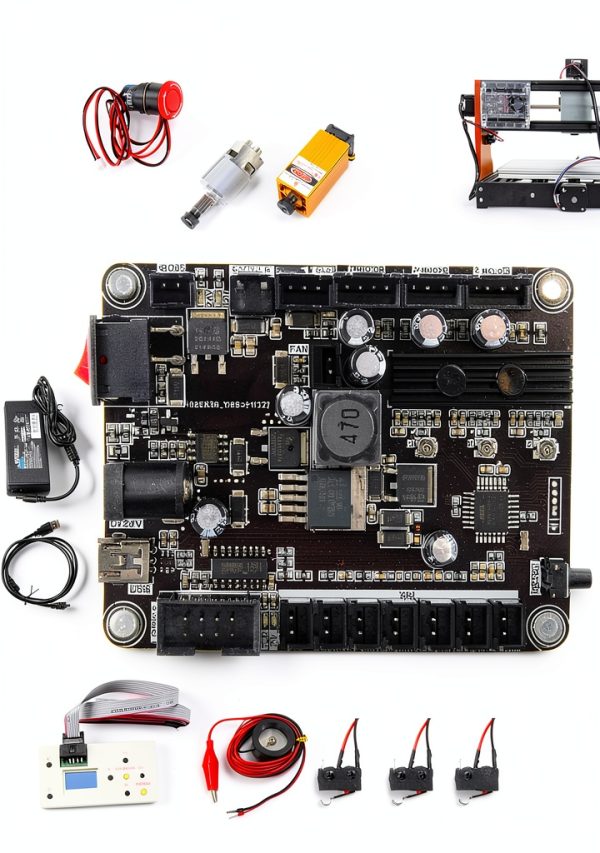 CNCTOPBAOS 3 Axis GRBL 1.1f USB Port CNC Engraving Machine Controller Board for CNC Router Engraver Milling Machine 3018-PRO 1610-PRO 3018-PRO-MAX Control Card-2